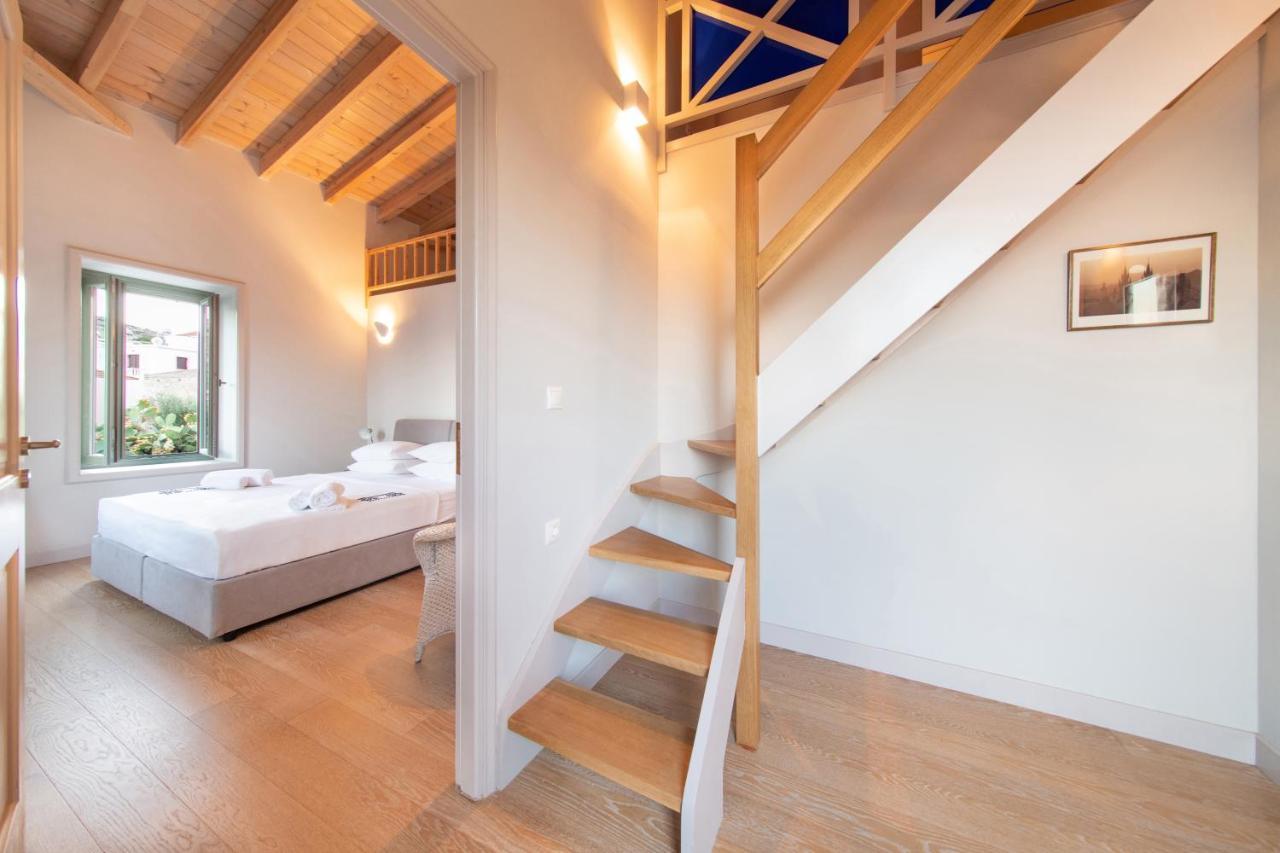 Aphrodite Villas Halki - Villa Bougainvillea ภายนอก รูปภาพ